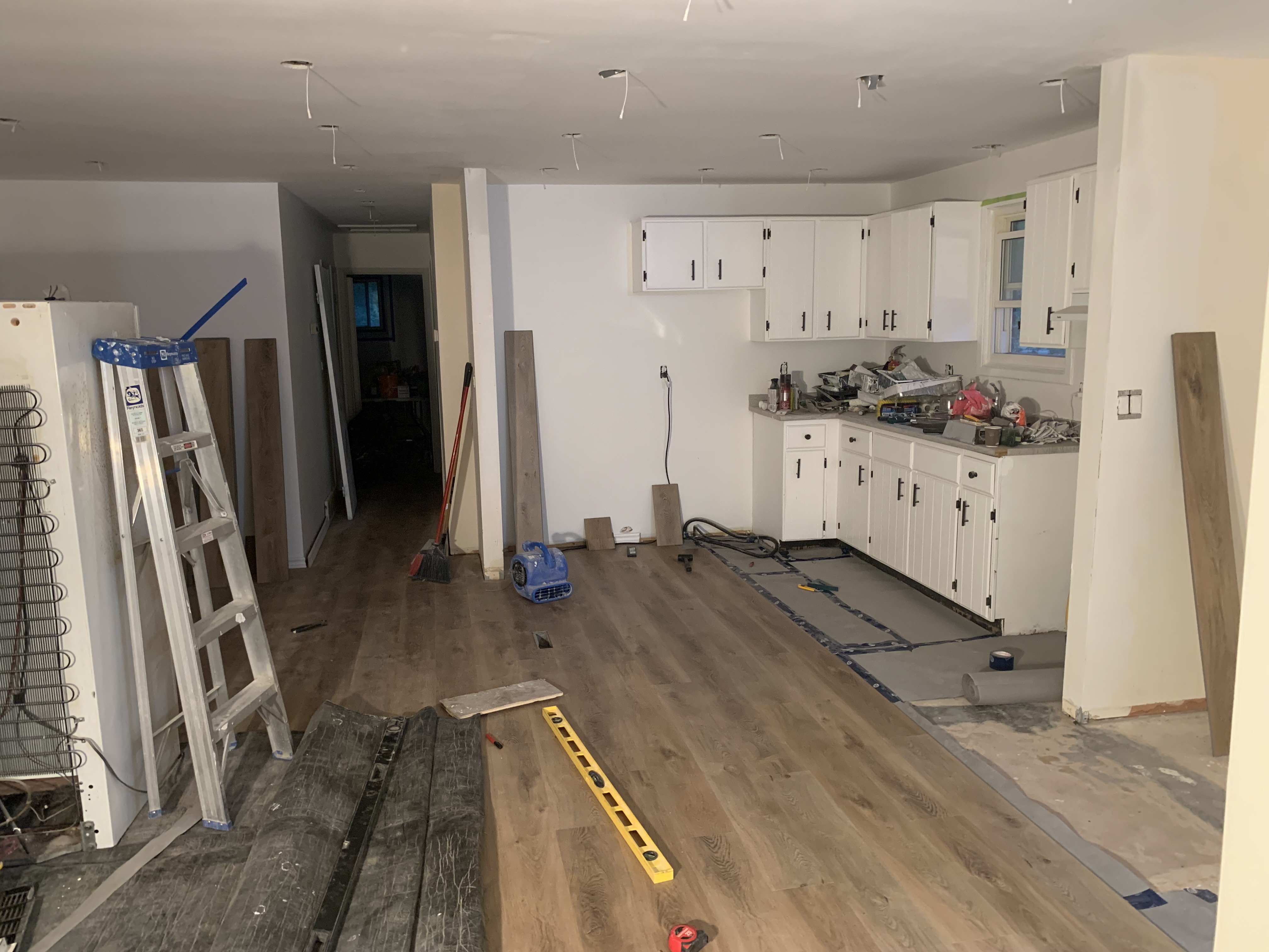 Renovation in progress