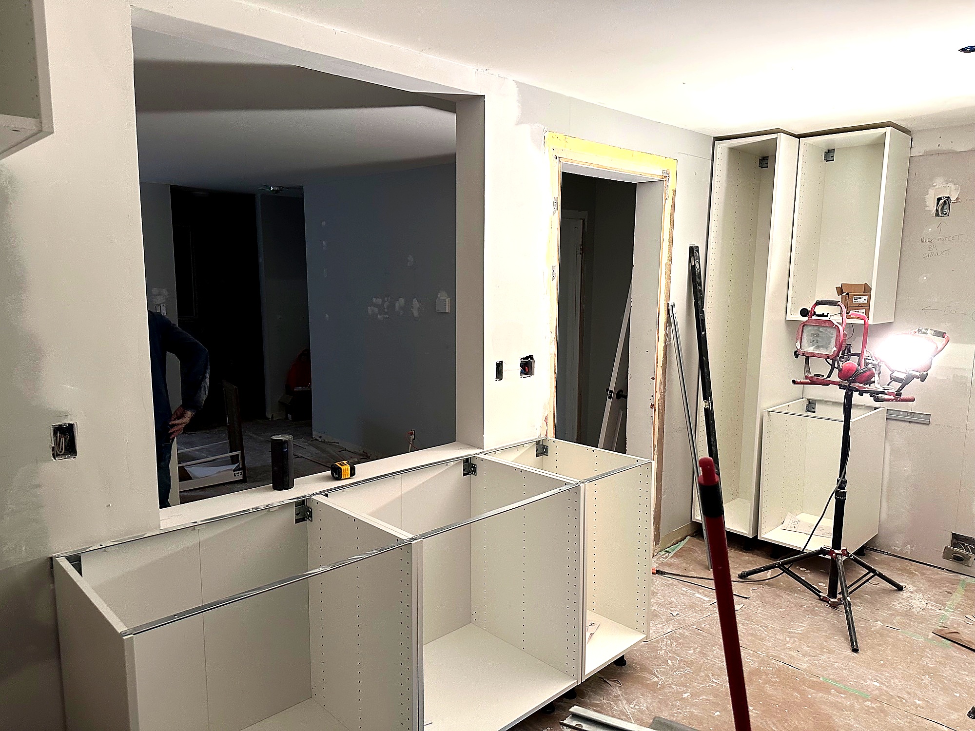 Kitchen gut and cabinet install Niagara Region — Fox Home Services